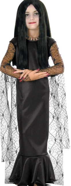 Girls Addams Family Morticia Costume