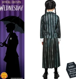Girls Addams Family Wednesday Addams Nevermore Academy Costume