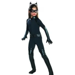 Girls Batman Deluxe Catwoman Costume