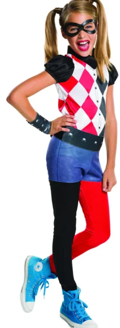 Girls Batman Harley Quinn Costume