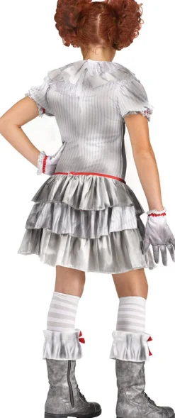 Girls Carnevil Clown Costume