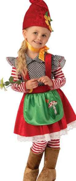Girls Garden Gnome Costume