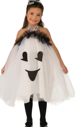 Girls Ghost Gal Tutu Dress Costume