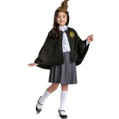 Girls Harry Potter Sorting Hat and Cape Costume Accessory Set