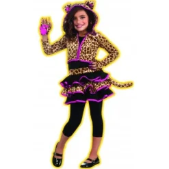 Girls Leopard Hoodie