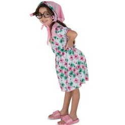 Girls Lil' Granny Costume