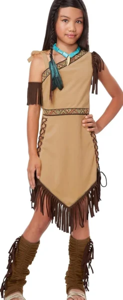 Girls Native American Princess Costume Dress