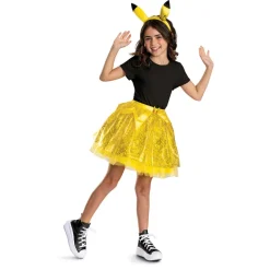 Girls Nintendo Pokemon Pikachu Tutu and Headband Costume Accessory Kit