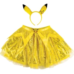 Girls Nintendo Pokemon Pikachu Tutu and Headband Costume Accessory Kit