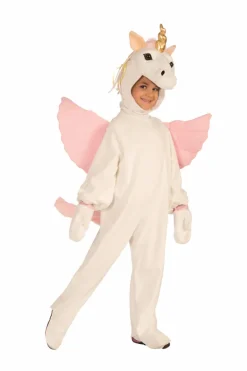 Girls Plush Unicorn Costume