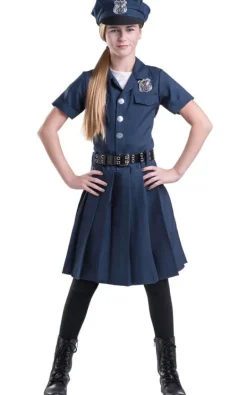 Girls Police Officer Costume