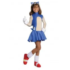 Girls Sonic the Hedgehog Costume