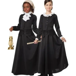 Girls Susan B. Anthony or Harriet Tubman Costume