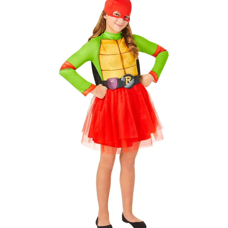 Girls Teenage Mutant Ninja Turtles Raphael Costume