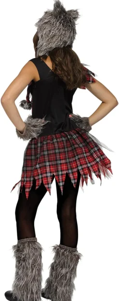 Girls Wild Wolfie Costume