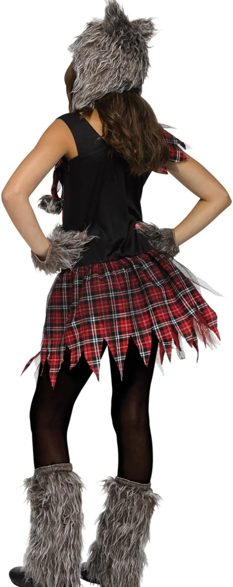 Girls Wild Wolfie Costume