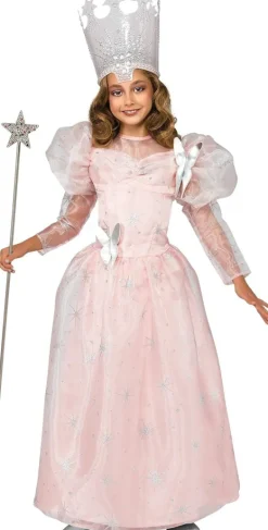 Girls Wizard of Oz Deluxe Glinda The Good Witch Costume