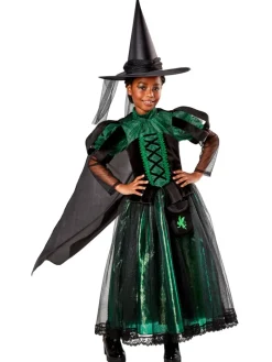 Girls Wizard of Oz Deluxe Wicked Witch Costume