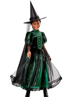 Girls Wizard of Oz Deluxe Wicked Witch Costume