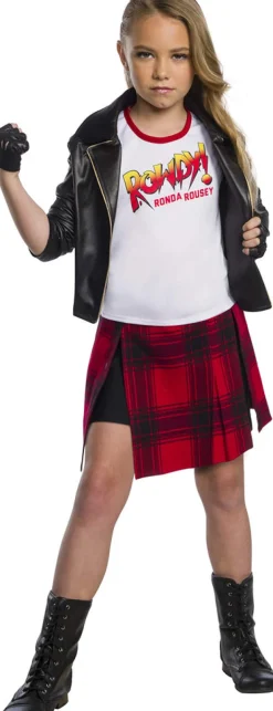 Girls WWE Deluxe Rowdy Ronda Rousey Costume