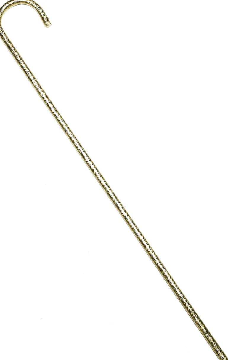 Gold Cane Costume Prop Accessory