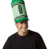 Green Crayola Crayon Hat
