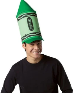 Green Crayola Crayon Hat
