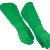 Green Hero Gauntlet Gloves Costume Accessory