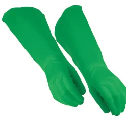 Green Hero Gauntlet Gloves Costume Accessory