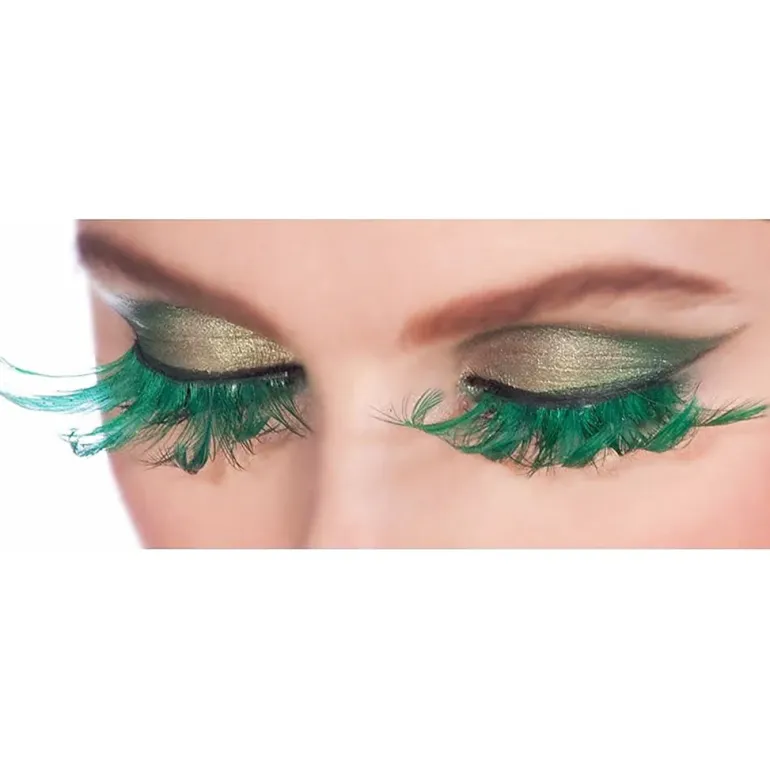 Green St. Patrick's Day Fairy Eyelashes Costume Accessory