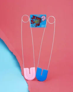 Halloween Costumes Giant Baby Diaper Pins Blue