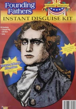 Historical Costumes Jefferson Costume Wig Kit
