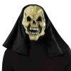 Hooded Skeleton Mask