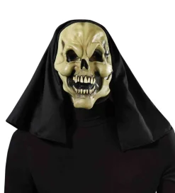 Hooded Skeleton Mask