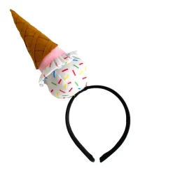 Ice Cream with Sprinkles Headband Costume Accessory