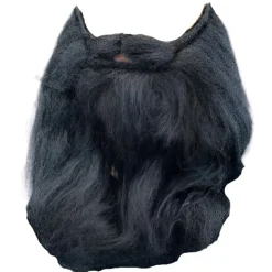 14 inch Black Beard & Moustache Costume Accessory