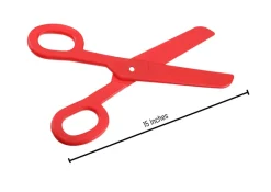 15 Inch Giant Fake Scissors Costume Prop Accessory