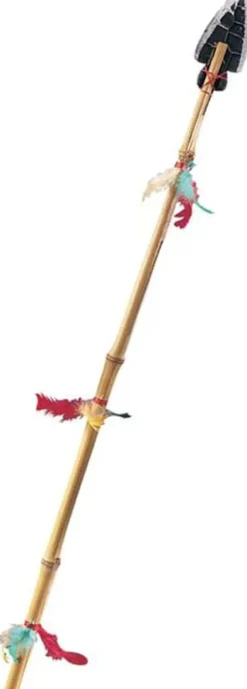 45-Inch Indian Spear Costume Prop Weapon
