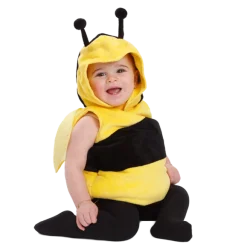 Infants/Toddlers Fuzzy Little Baby Bee Costume