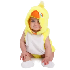 Infants/Toddlers Yellow Baby Duck Costume