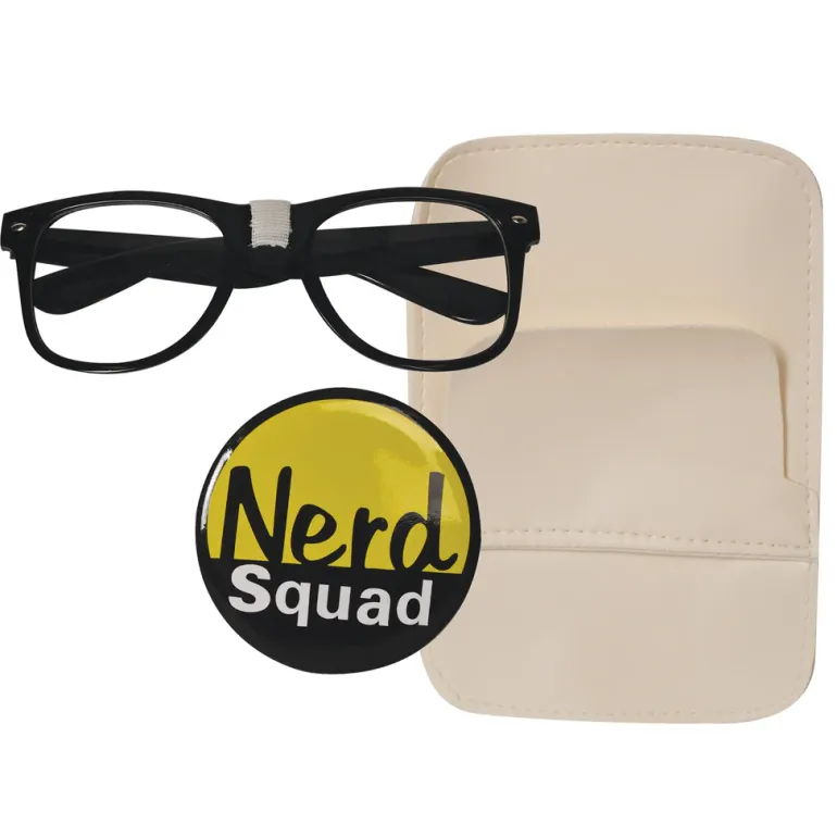 Instant Nerd Squad Costume Accessory Kit