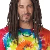 Jamaican Island Dreads Brown Costume Wig