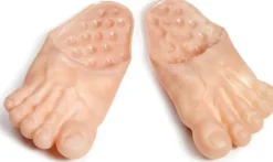 Jumbo Plastic Barefoot Feet Covers