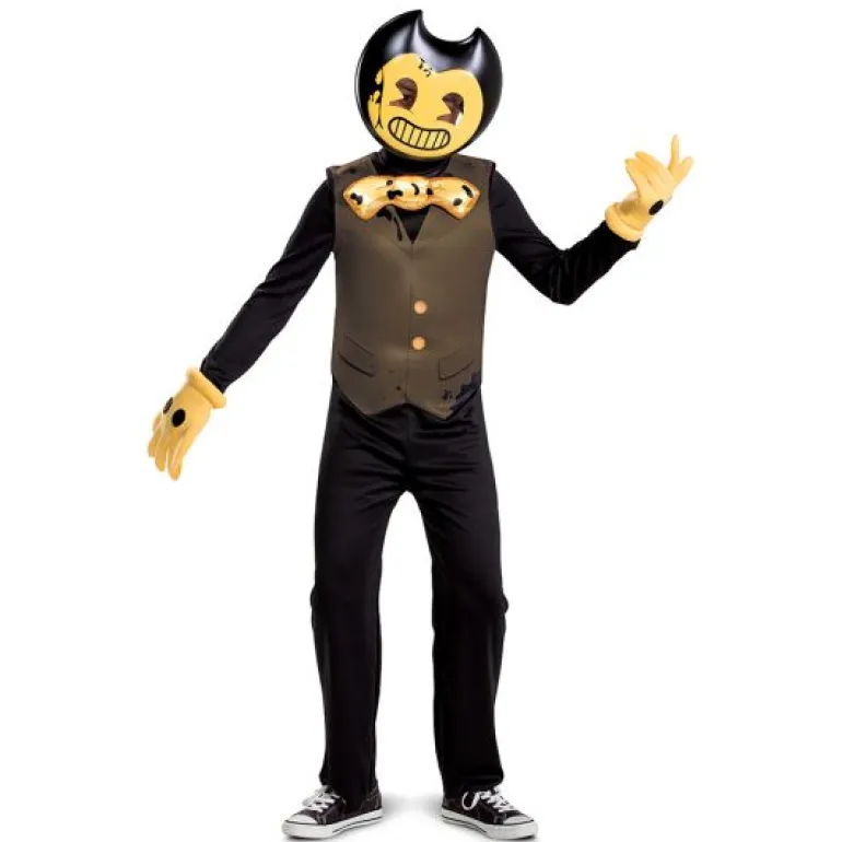 Kids Bendy & the Dark Revival Classic Bendy Costume