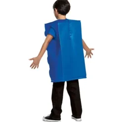 Kids Blue Lego Brick Costume