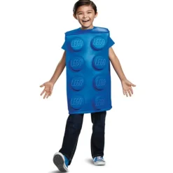 Kids Blue Lego Brick Costume