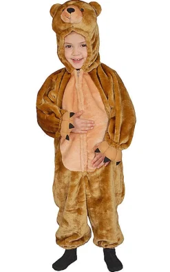Kids Cuddly Brown Bear Costume