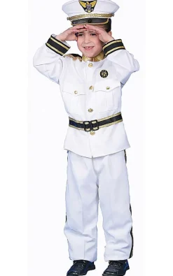 Kids Deluxe Naval Admiral Costume