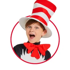 Kids Dr. Seuss Cat in the Hat Bow Tie & Hat Accessory Kit