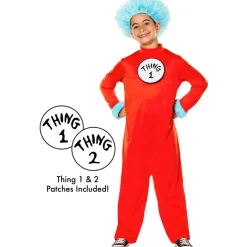 Kids Dr. Seuss Thing 1 & 2 Costume